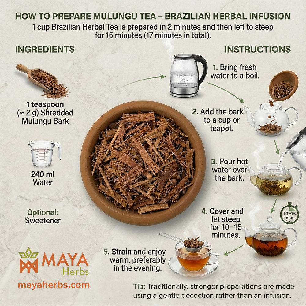 How to make Mulungu Tea