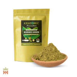 Borneo Green Nano Kratom (Mitragyna speciosa) - Bladeren in poedervorm uit Indonesië